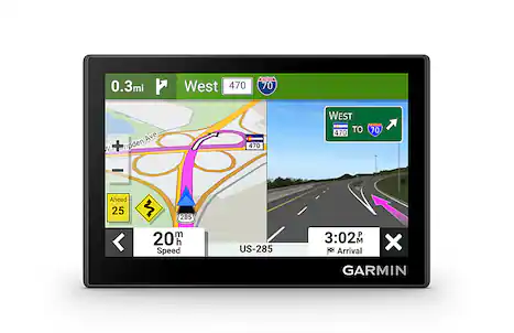 Front. Garmin - Drive 53 5" GPS - Black.