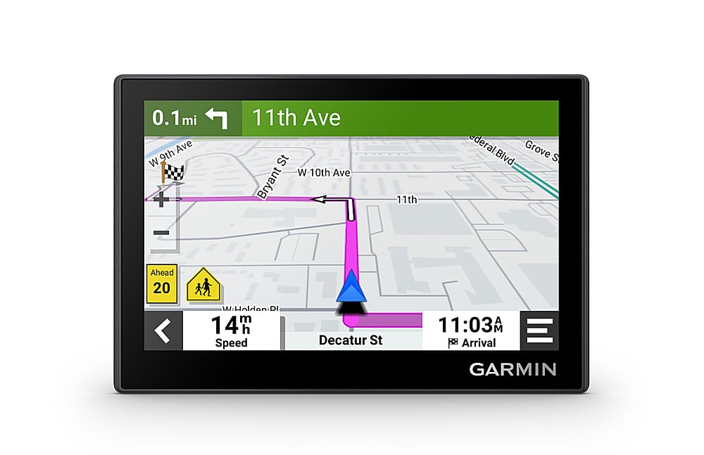 Alt View 11. Garmin - Drive 53 5" GPS - Black.