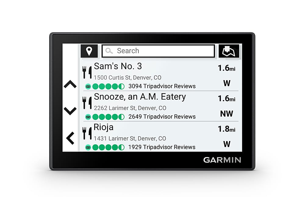 Alt View 12. Garmin - Drive 53 5" GPS - Black.
