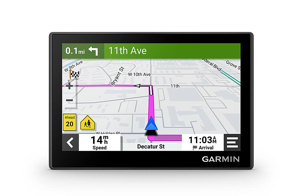Alt View 11. Garmin - Drive 53 and Traffic 5" GPS - Black.