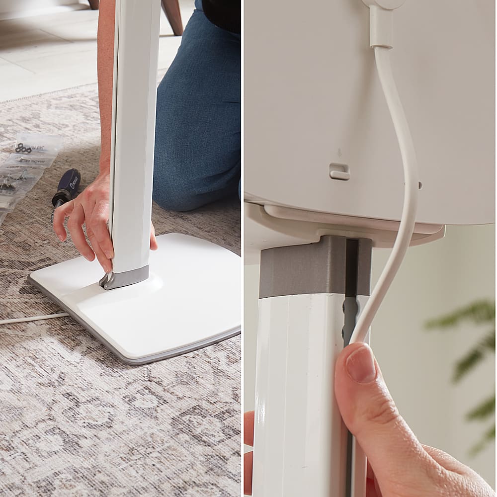 Alt View 14. Sanus - Wireless Speaker Stands for Sonos Era 300 (Pair) - White.