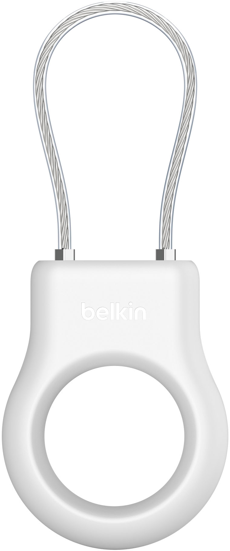 Belkin Apple AirTag Secure Holder with Key Ring - Durable Scratch