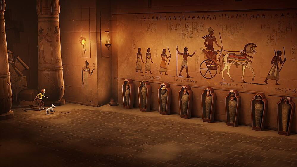 Back. Microids - Tintin Reporter: Cigars of the Pharaoh.