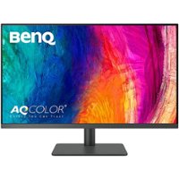 BenQ - AQCOLOR PD3205U Designer 31.5" IPS LED 4K UHD Monitor with HDR10 (HDMI/DP/USB-C 90W/USB Type B) - Gray - Front_Zoom