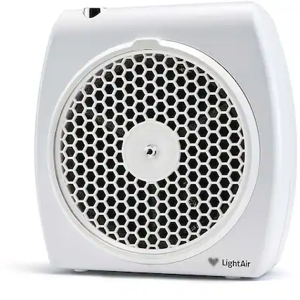 Front. LightAir - Cellflow Mini 215 Sq. Ft. Air Purifier - White.