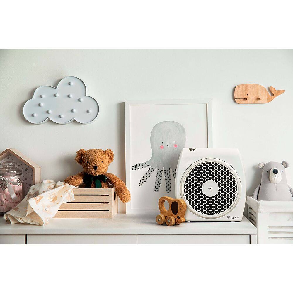 Alt View 11. LightAir - Cellflow Mini 215 Sq. Ft. Air Purifier - White.