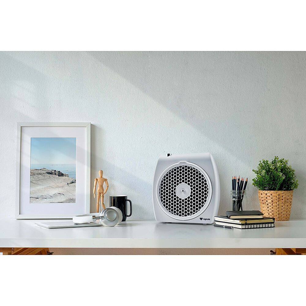 Alt View 13. LightAir - Cellflow Mini 215 Sq. Ft. Air Purifier - White.