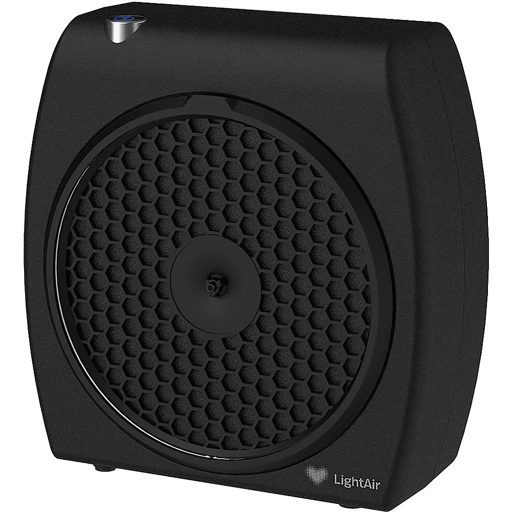 Front. LightAir - Cellflow Mini 215 Sq. Ft. Air Purifier - Black.