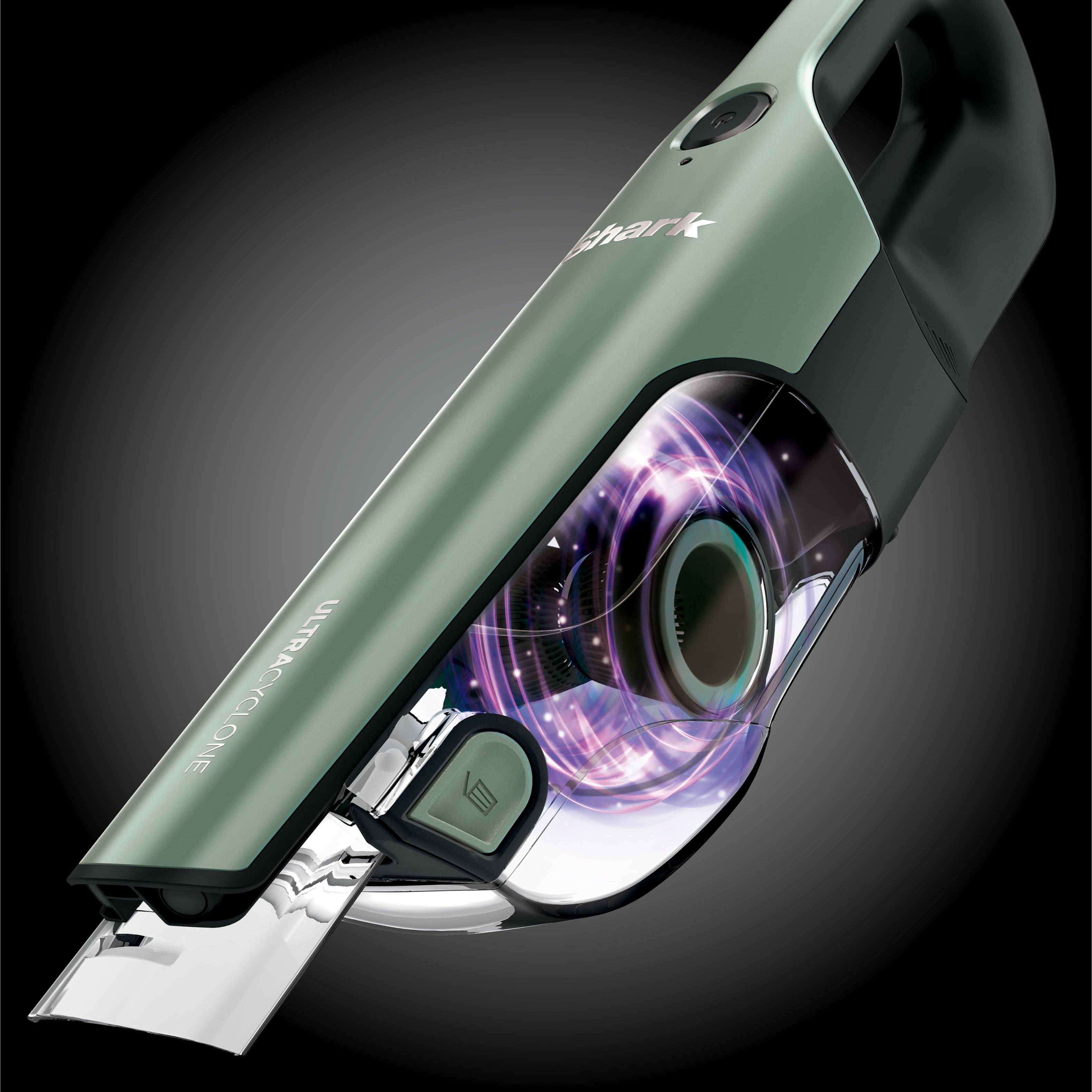 Angle View: Shark - UltraCyclone Pro Cordless Handheld Vacuum - Green