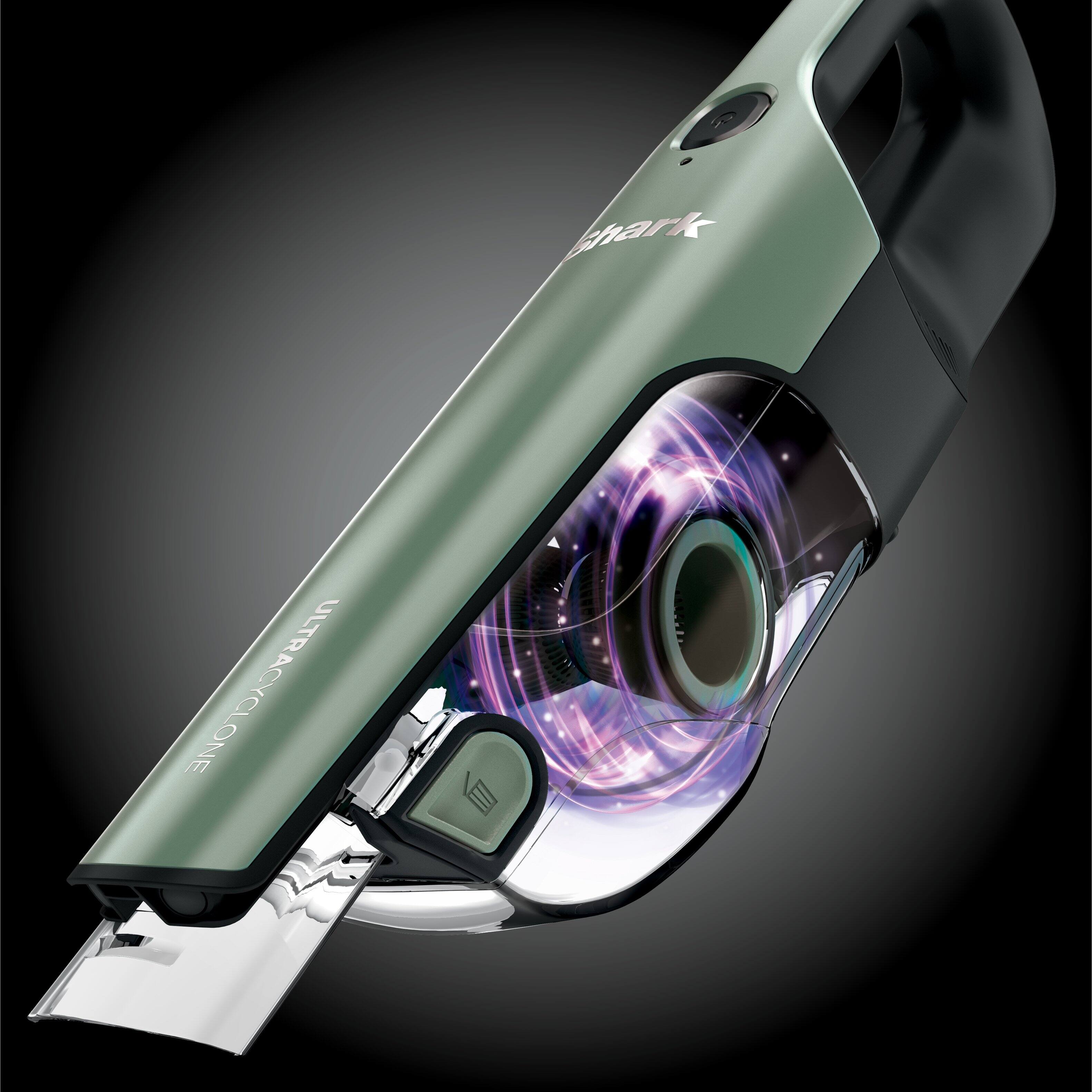 Angle. Shark - UltraCyclone Pro Cordless Handheld Vacuum - Green.