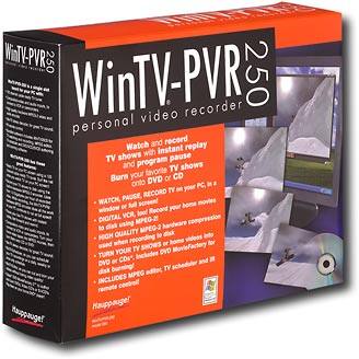 Angle Standard. Hauppauge! - WinTV-PVR 250 Personal Video Recorder.