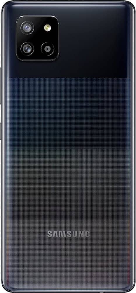 Left. Samsung - Pre-Owned Excellent Galaxy A42 5G 128GB (Unlocked) - Prism Dot Black.