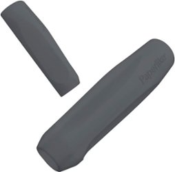 Paperlike - Silicone Pencil Grip for Apple Pencil - Charcoal Gray - Front_Zoom