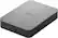 Left. LaCie - Mobile 5TB External USB-C 3.2 Portable Hard Drive with Rescue Data Recovery Services - Moon Silver.