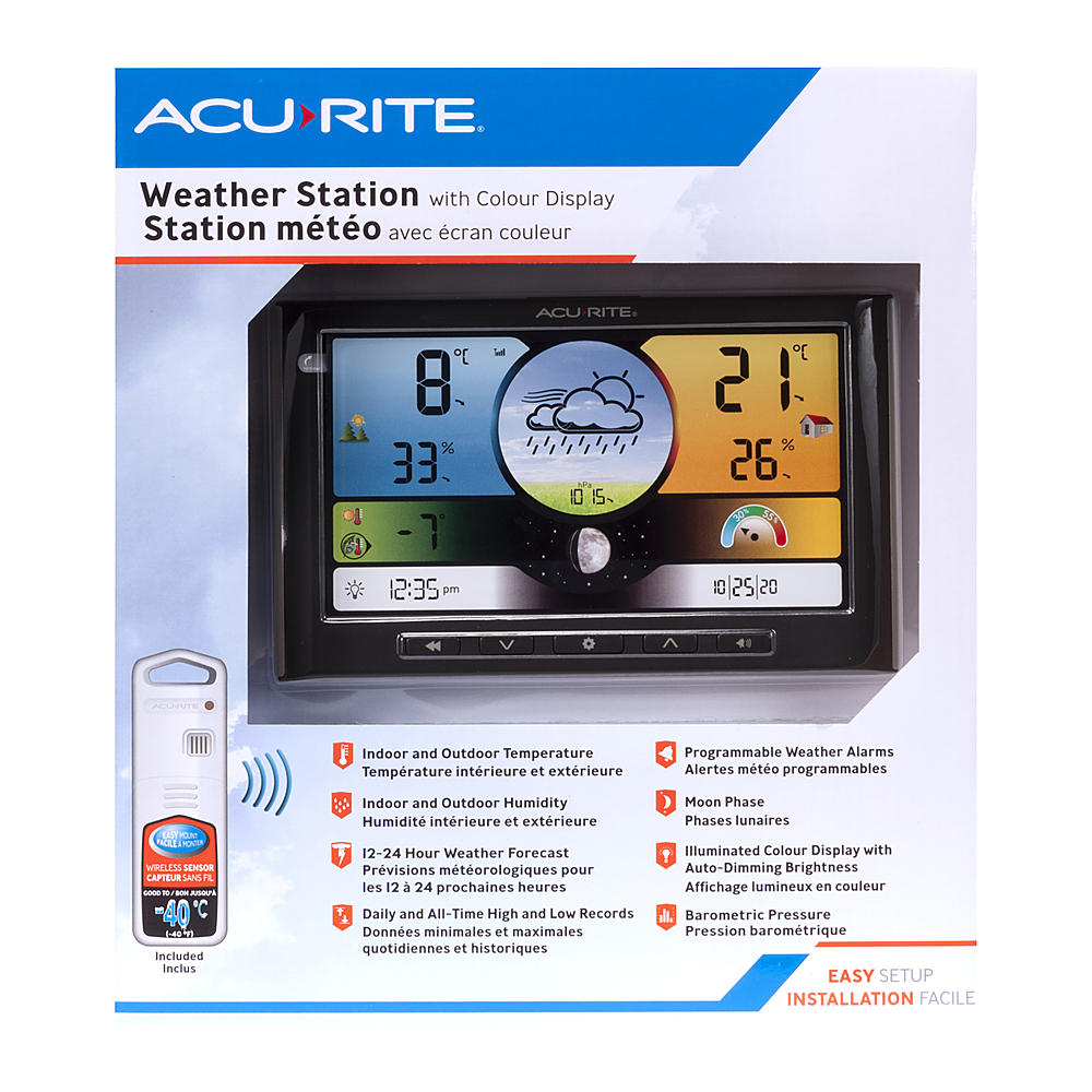 AcuRite Forcast Station White 00512SB - Best Buy