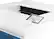 Alt View 16. HP - LaserJet Pro 4201dw Wireless Color Laser Printer - White/Blue.