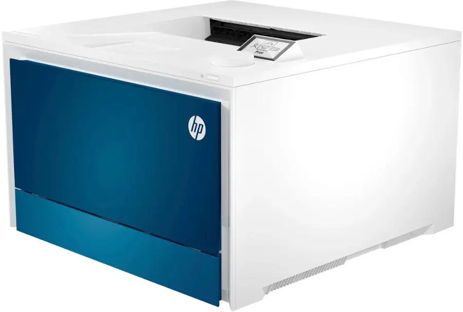 Alt View 12. HP - LaserJet Pro 4201dn Color Laser Printer - White/Blue.