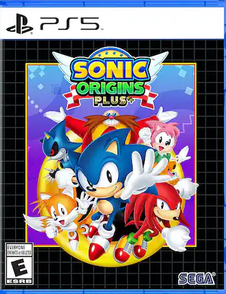 Front. SEGA - Sonic Origins Plus. - E (Everyone)