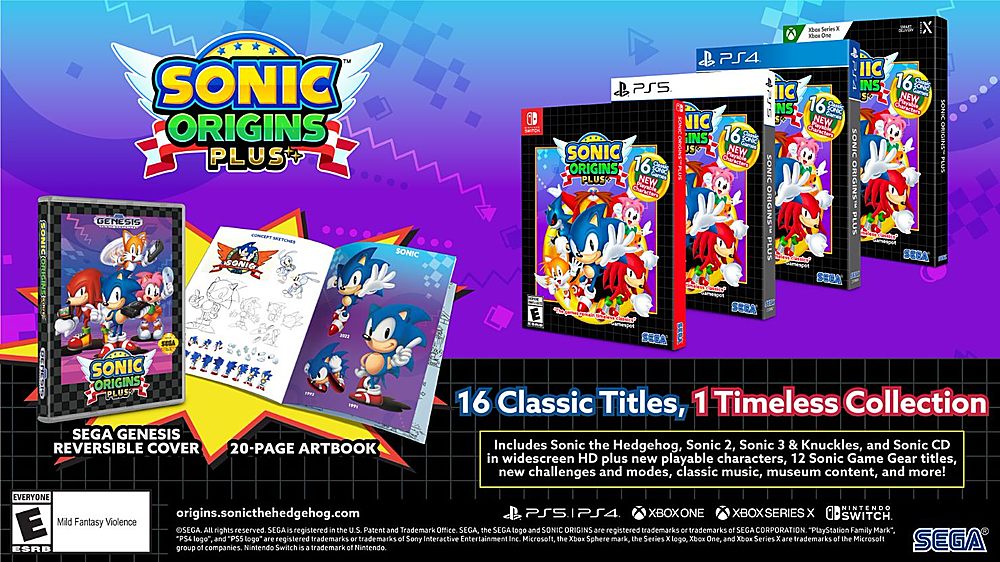 Jogo Ps5 Sonic Origins Plus na Americanas Empresas