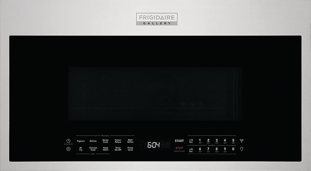 Front. Frigidaire - Gallery 1.9 Cu. Ft. Over-the Range Microwave with Air Fry - Smudge Proof Stainless Steel.
