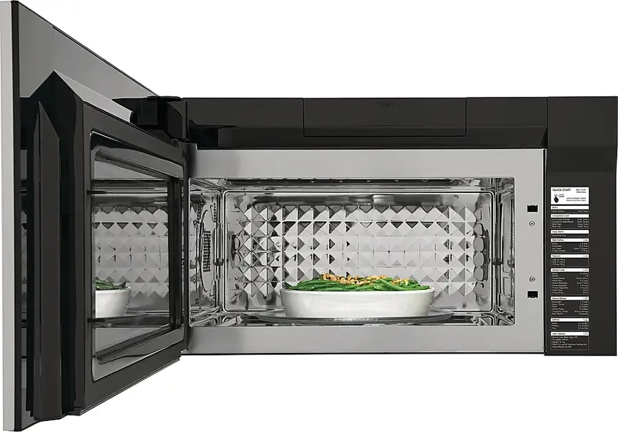 Alt View 11. Frigidaire - Gallery 1.9 Cu. Ft. Over-the Range Microwave with Air Fry - Smudge Proof Stainless Steel.