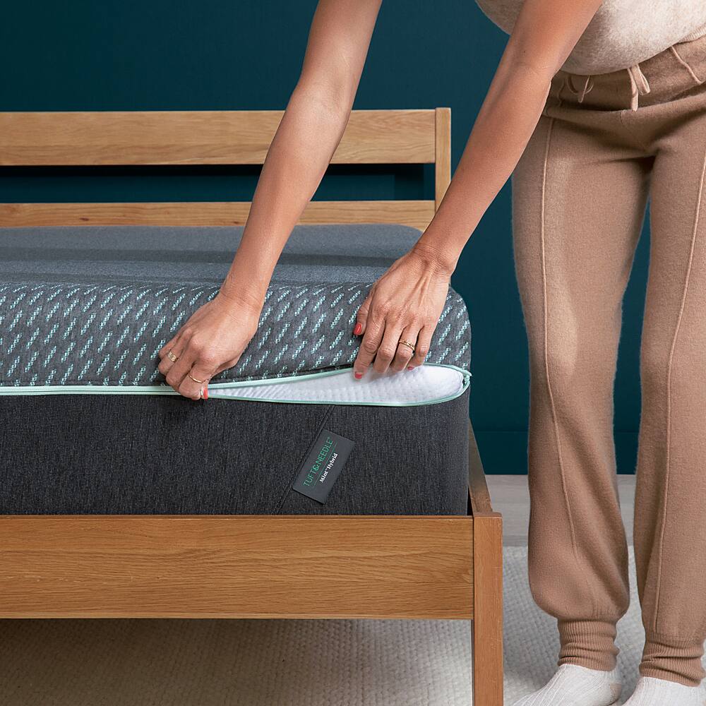 Tuft & Needle The Mint Hybrid Mattress Queen Gray 9108103168050 Best Buy