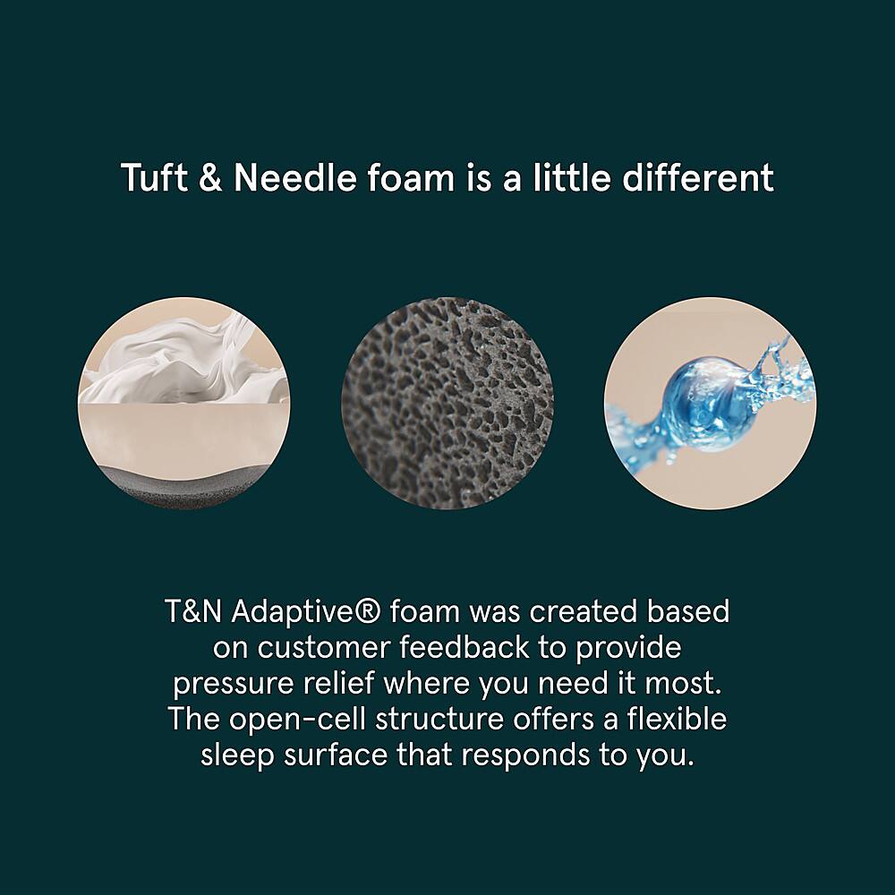 Tuft & Needle The Mint Hybrid Mattress Queen Gray 9108103168050 Best Buy