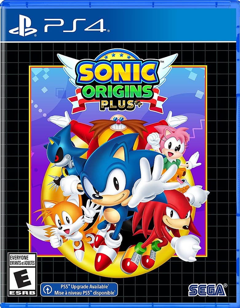 Front. SEGA - Sonic Origins Plus.