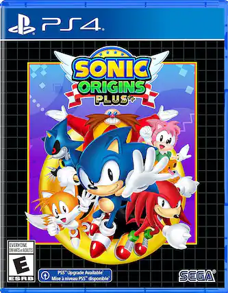Front. SEGA - Sonic Origins Plus. - E (Everyone)