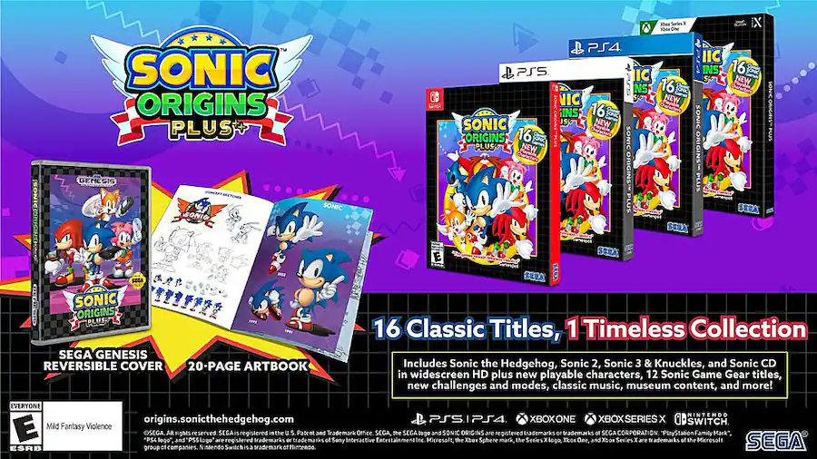 Sonic Genesis Classics Switch SEGA Genesis Classics Nintendo