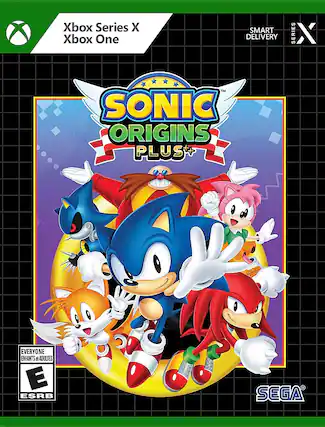 Front. SEGA - Sonic Origins Plus. - E (Everyone)