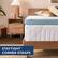 Alt View 12. Tempur-Pedic - TEMPUR-Adapt® + Cooling 3" Memory Foam Mattress Topper, King - White.
