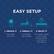 Alt View 17. Tempur-Pedic - TEMPUR-Adapt® + Cooling 3" Memory Foam Mattress Topper, King - White.