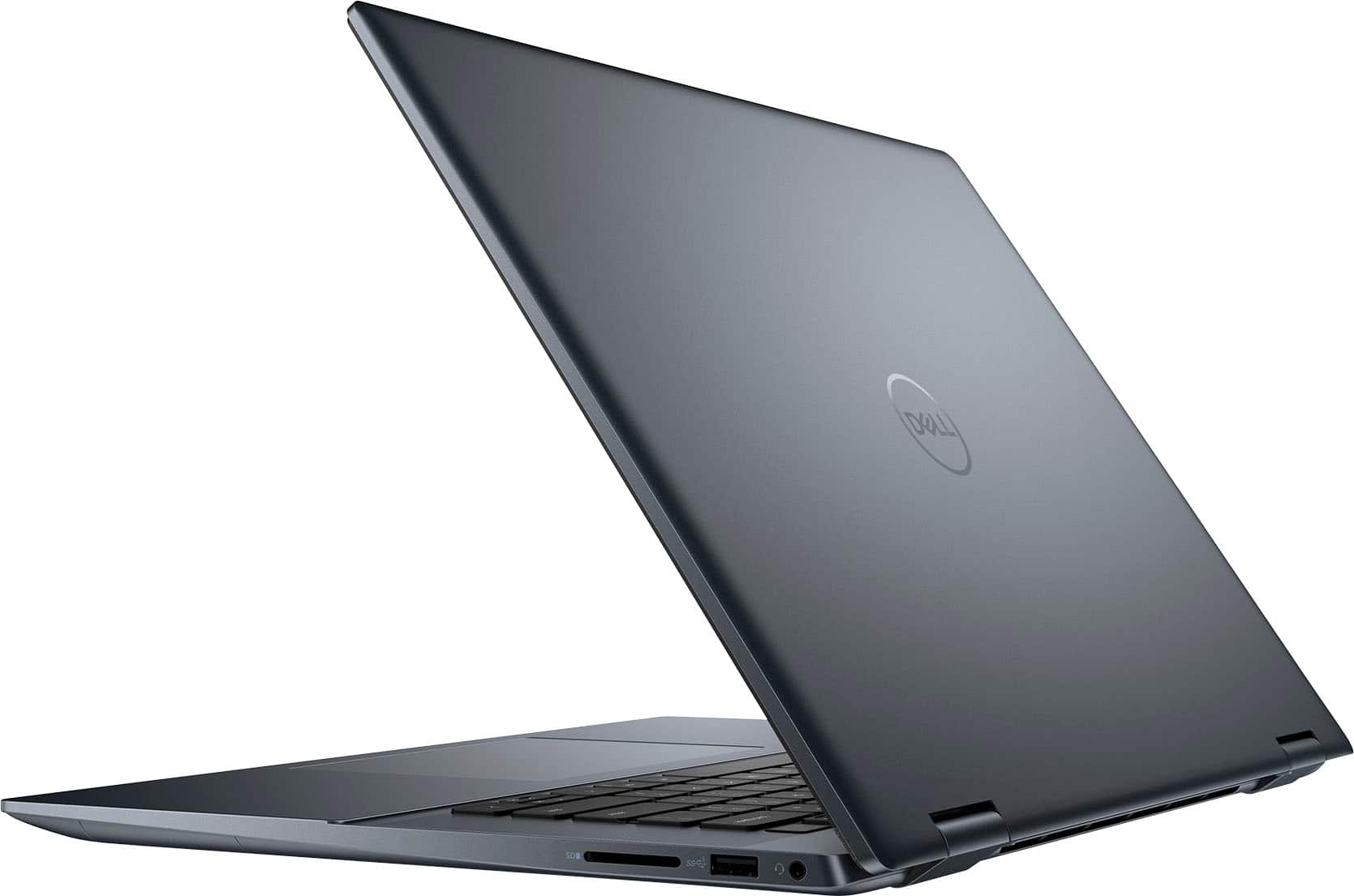 Alt View 1. Dell - Inspiron 16.0" 2-in-1 OLED Touch Laptop - 13th Gen Intel Evo i7 - 16GB Memory - NVIDIA GeForce MX550 - 1TB SSD - Stylus - Dark River Blue.