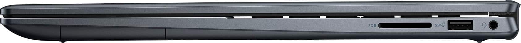 Alt View 4. Dell - Inspiron 16.0" 2-in-1 OLED Touch Laptop - 13th Gen Intel Evo i7 - 16GB Memory - NVIDIA GeForce MX550 - 1TB SSD - Stylus - Dark River Blue.