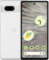 Google - Pixel 7a 5G 128GB (Unlocked) - Snow - Front_Zoom