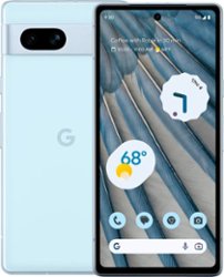 Google - Pixel 7a 5G 128GB (Unlocked) - Sea - Front_Zoom