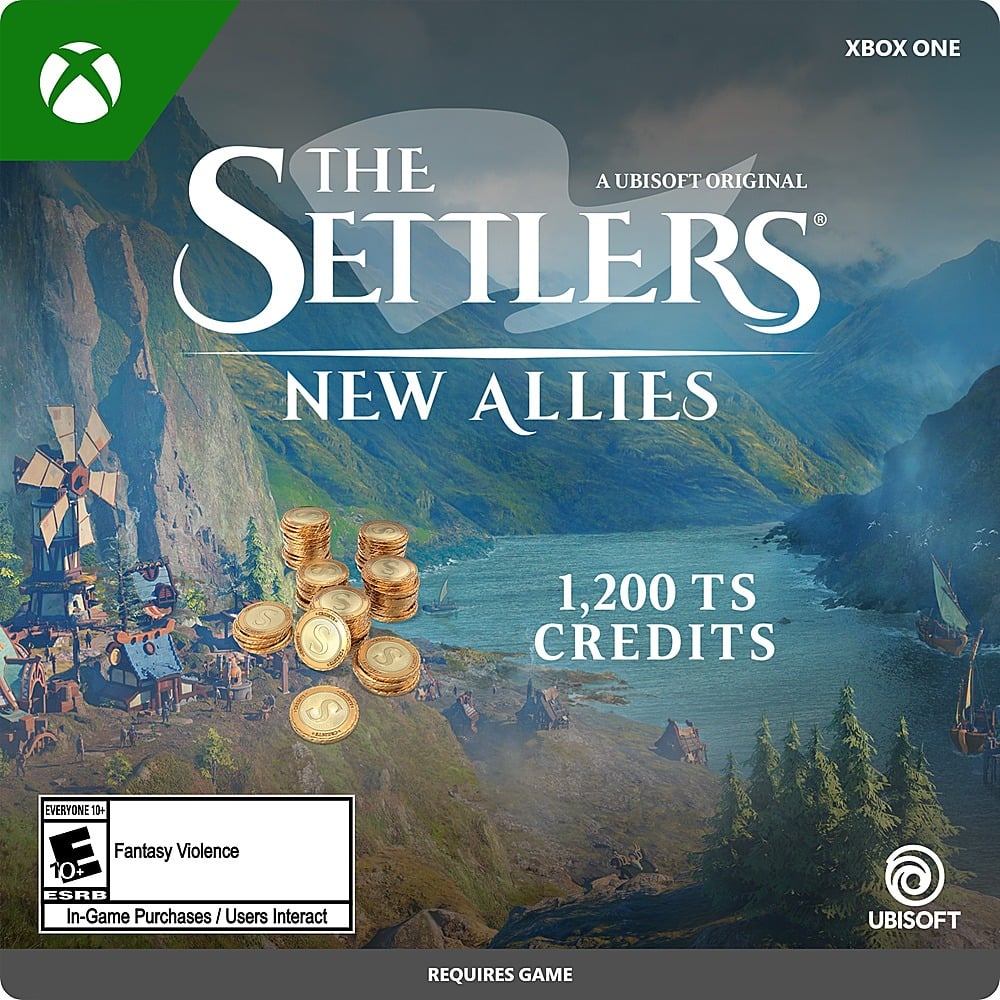 Front. Ubisoft - The Settlers: New Allies VC - 1200 Credits.