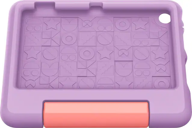 Front. Amazon - Kid-Proof Case for 12th Gen Fire 7 tablet, 2022 release - PURPLE.