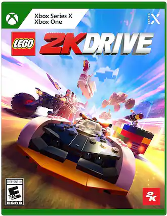 Xbox Series X X Xbox One LEGO 2K Drive EVERYONE 10+ 10+ ESRB 2K - E10+ (Everyone 10+)