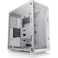Thermaltake - Core P6 Tempered Glass Mid Tower Case - White - Front_Zoom