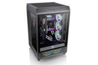 Thermaltake - The Tower 500 Mid Tower Case - Black - Front_Zoom
