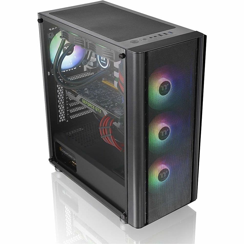 Customer Reviews: Thermaltake V250 TG ARGB Air Mid Tower Case Black CA ...