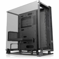 Thermaltake - Core P3 TG Pro Computer Case - Black - Front_Zoom