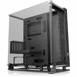 Thermaltake - Core P3 TG Pro Tempered Glass ATX Mid Tower Case - Black - Front_Zoom