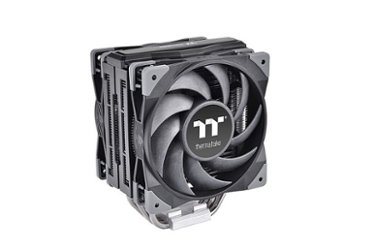 Thermaltake - TOUGHAIR 510 CPU Cooler - Black, Silver - Front_Zoom