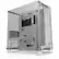 Front. Thermaltake - Core P3 TG Pro Snow Computer Case - White.