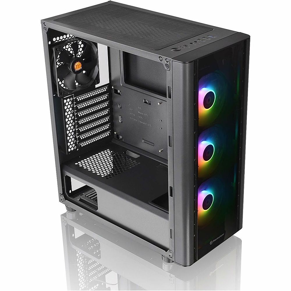 Caja PC Gaming V350 TG Thermaltake Mid Tower USB 3.2 ATX Negro