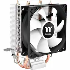 Front. Thermaltake - Contac 9 SE CPU Cooler - Black.
