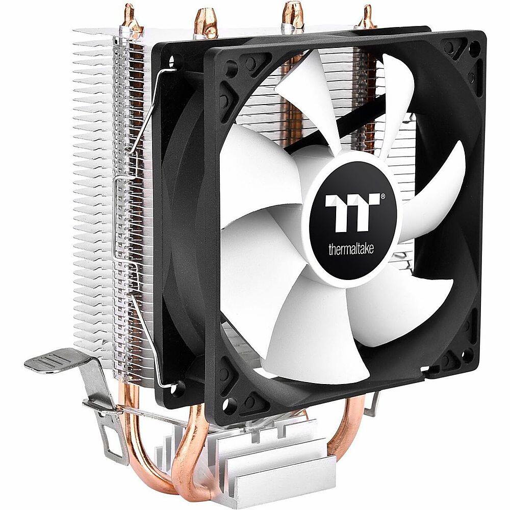 Front. Thermaltake - Contac 9 SE CPU Cooler - Black.